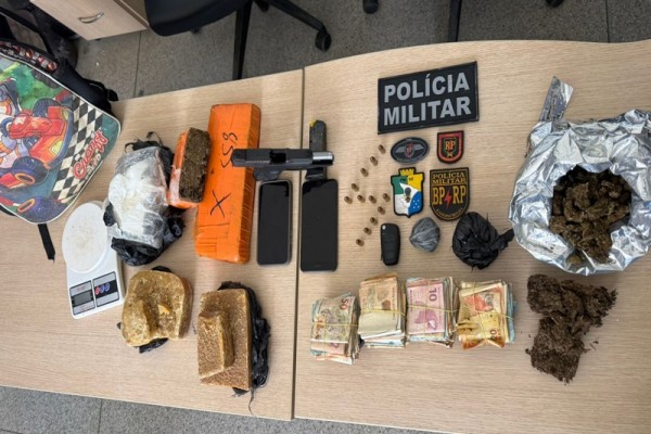 PMSE apreende drogas e arma durante operação no Alto Sertão de Sergipe