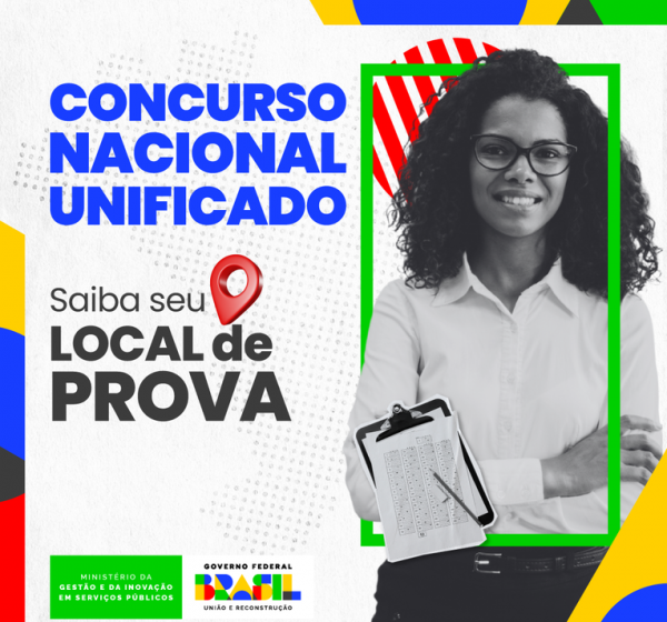 Concurso Público Nacional terá mais de 3.600 locais de aplicação de provas em todo o Brasil