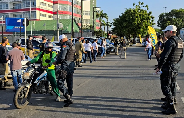Blitz educativa abre Semana Nacional de Trânsito em Aracaju