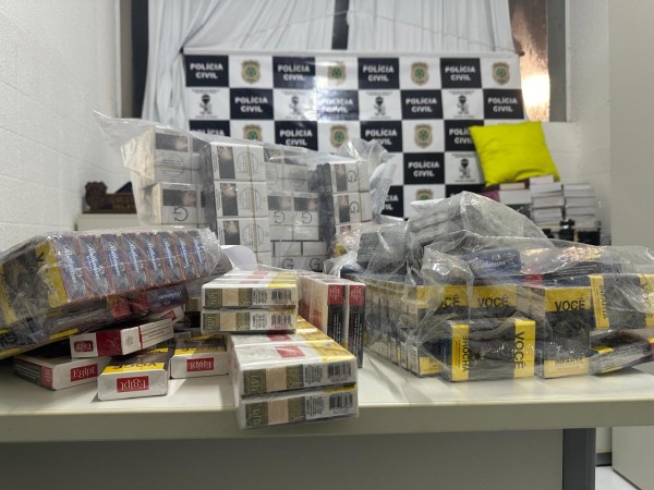 Polícia Civil de Amparo do São Francisco flagra comerciante por receptação qualificada de cigarros