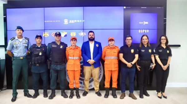 Forças de segurança iniciam Operação Carnaval 2026 com reforço de efetivo em Sergipe