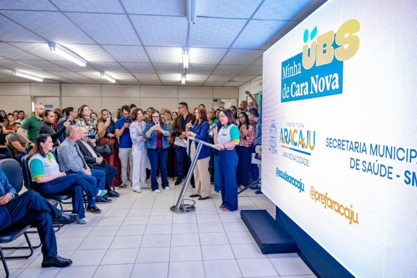 Prefeita Emília Corrêa lança programa para revitalizar 45 Unidades Básicas de Saúde de Aracaju