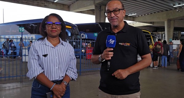 Terminal rodoviário registra aumento no fluxo e reforça operação com ônibus extras no feriado da Semana Santa