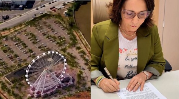 Emília Corrêa assina projeto para ceder área ao Estado destinada à construção de complexo turístico